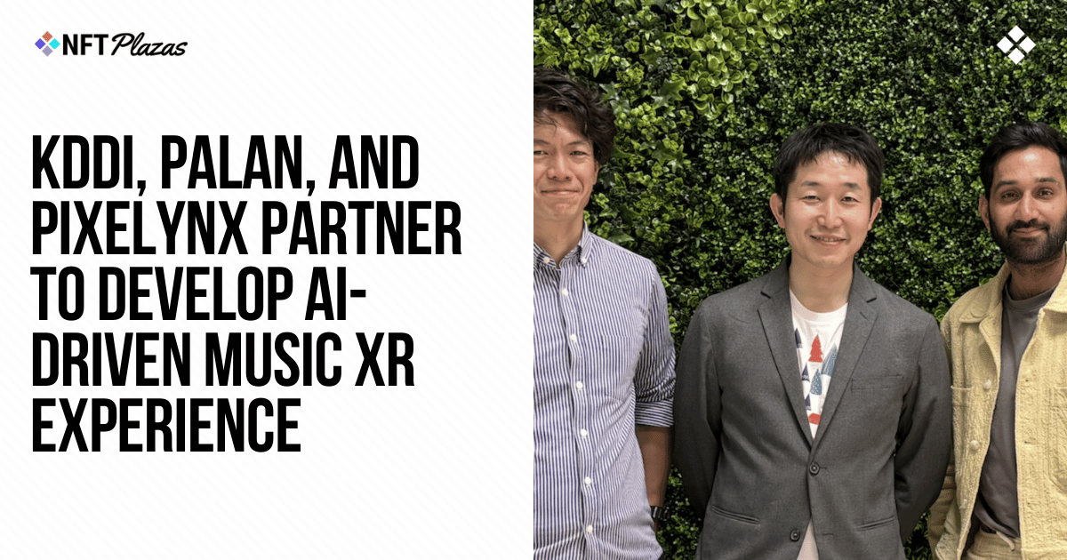 KDDI, palan, and Pixelynx Collaborate on AI-Driven Music XR Experience