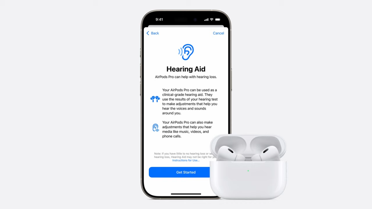 Apple announces AirPods hearing aid feature at 'Glowtime' keynote event