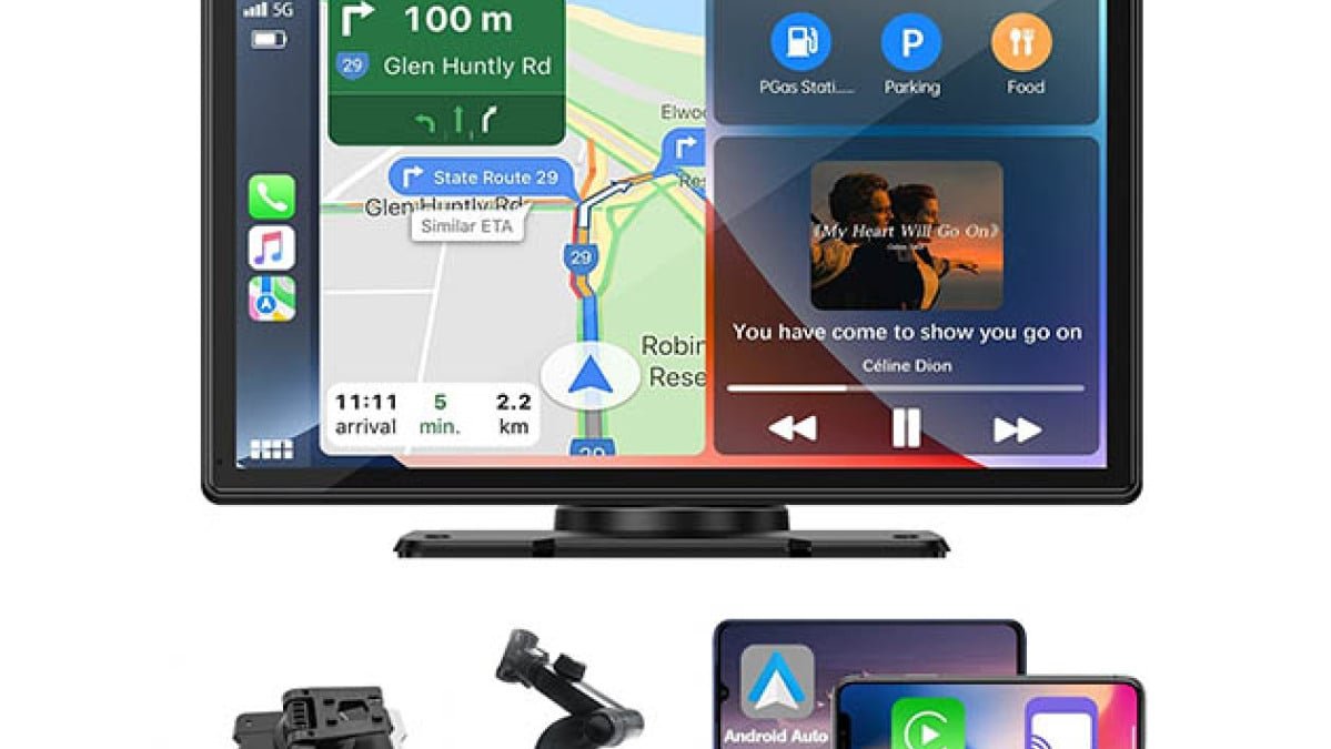 Get a wireless car display on sale for $95