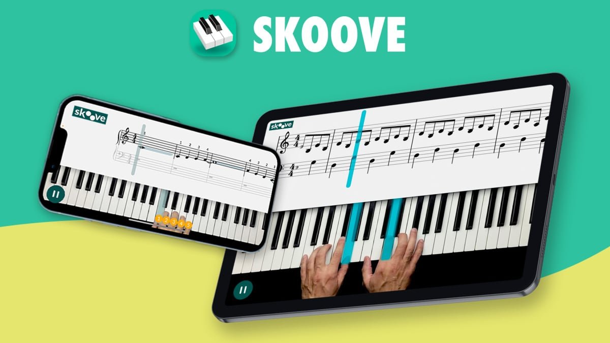 Get Skoove for life for 60% off and learn to play piano