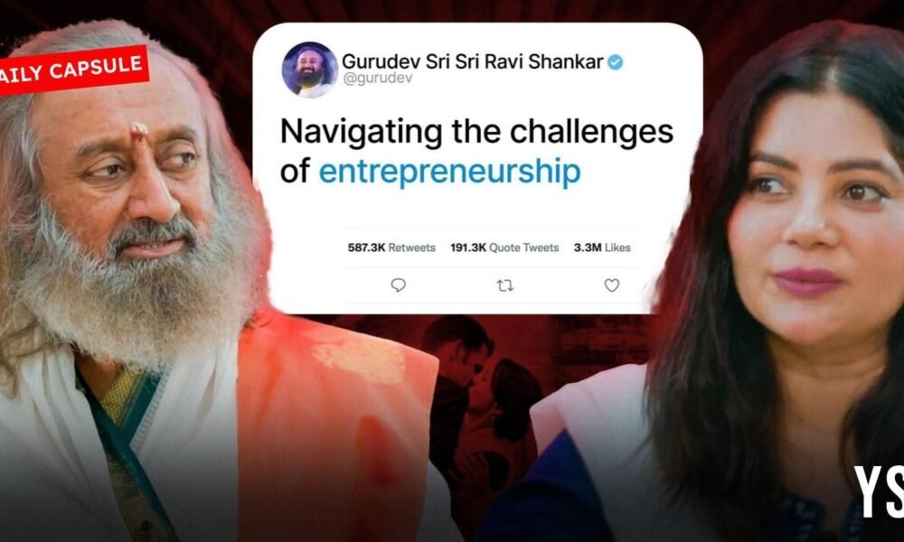 Gurudev Sri Sri Ravi Shankar on mindfulness in entrepreneurship; Helping brands convert visitors to customers