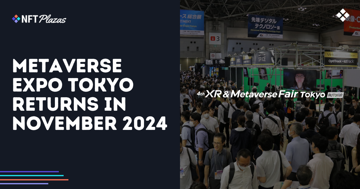 Metaverse Expo Tokyo Returns in November 2024