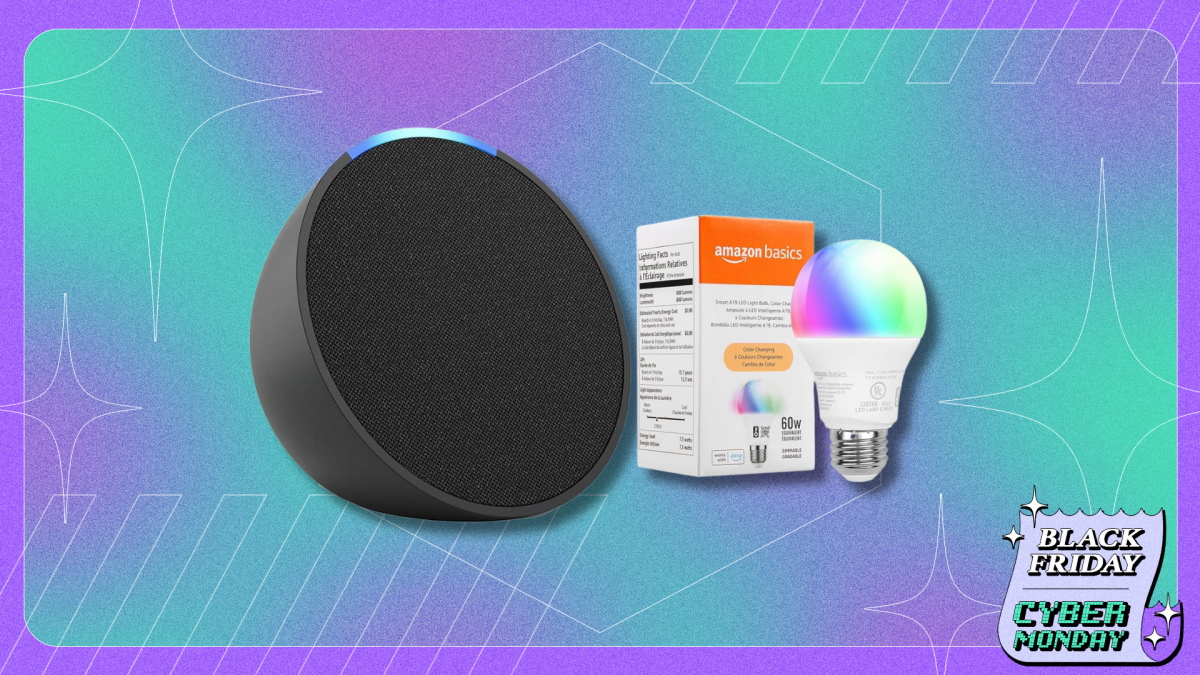 Black Friday deal: Amazon Echo Pop and smart bulb bundle