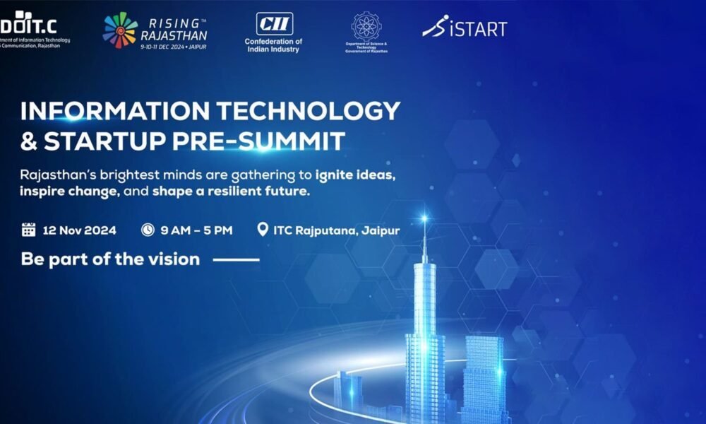 Building Tomorrow's Tech Hub: Rajasthan's IT & Startup Pre-Summit Takes Centre Stage