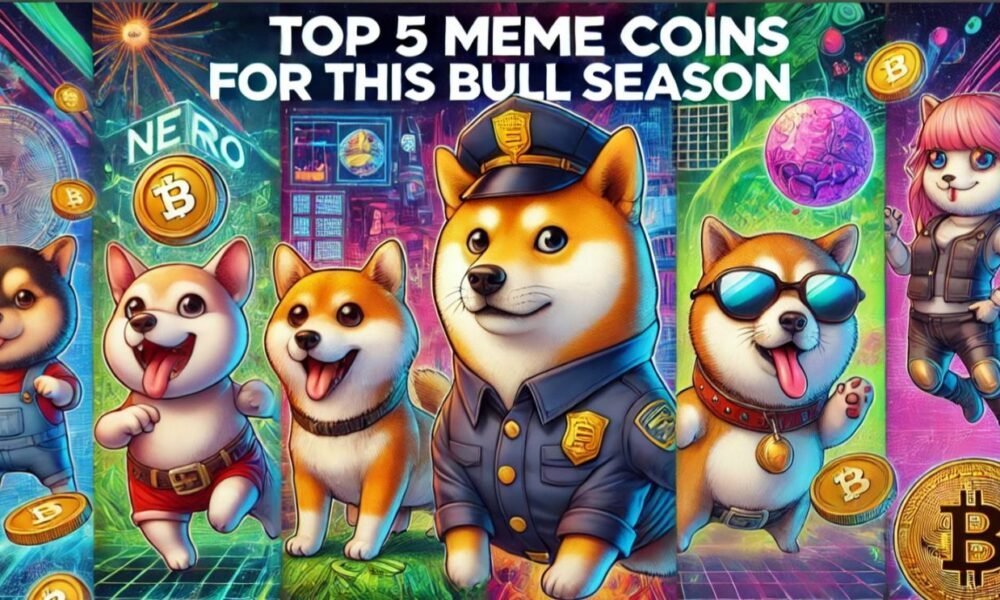 Top 5 Memes to Buy Now Before the Bull Run Explodes 2024