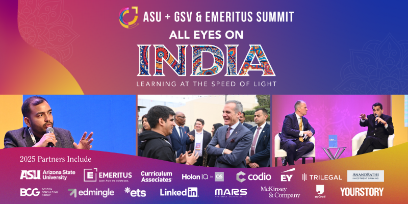 ASU+GSV & Emeritus Summit: Championing the next generation of edtech