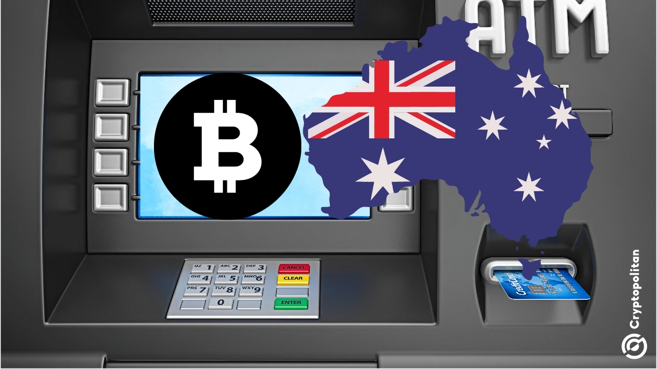 Bitcoin ATMs increase hit 29-month streak in Australia