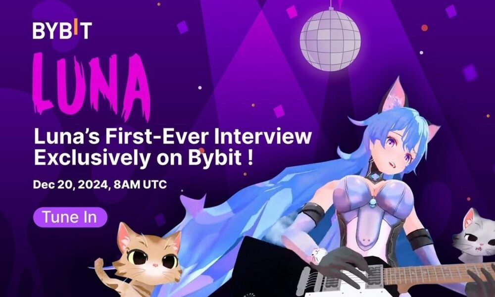 Bybit Lists LUNAI as AI Influencer Luna Makes Her Web3 Livestream Debut