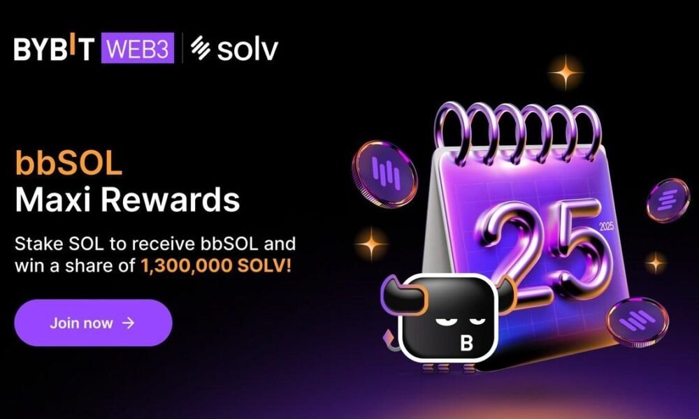 Bybit and SOLV Protocol Team Up for Explosive bbSOL Maxi Rewards