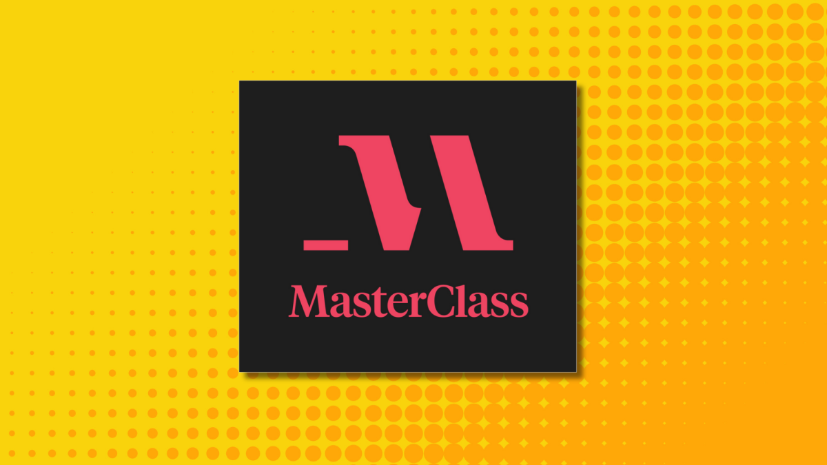 MasterClass memberships are 50% off through December 25