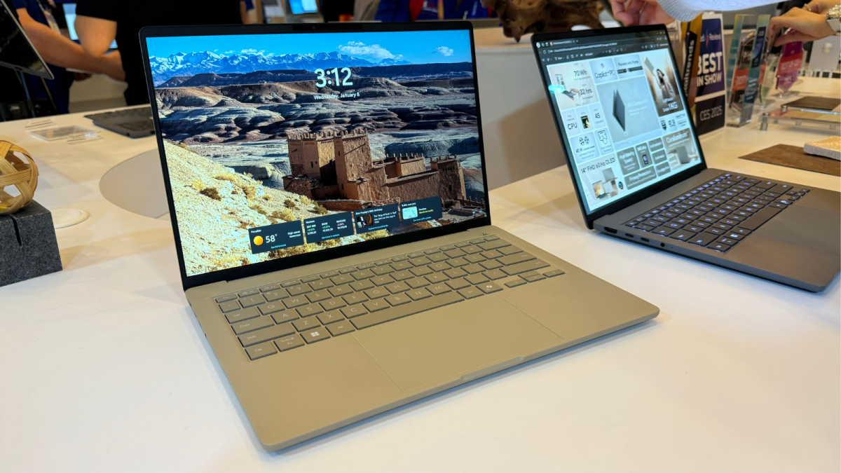 CES 2025: Hands on with the airy Asus Zenbook A14