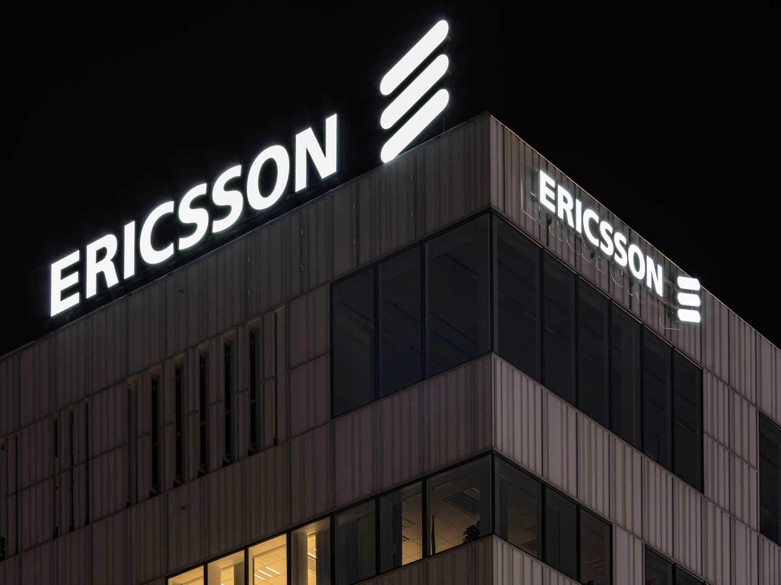 Photo of Ericsson headquarters as the company launches Cognitive Labs, an AI initiative advancing research for purposes such as enhancing mobile networks in the telecoms sector and improving healthcare.