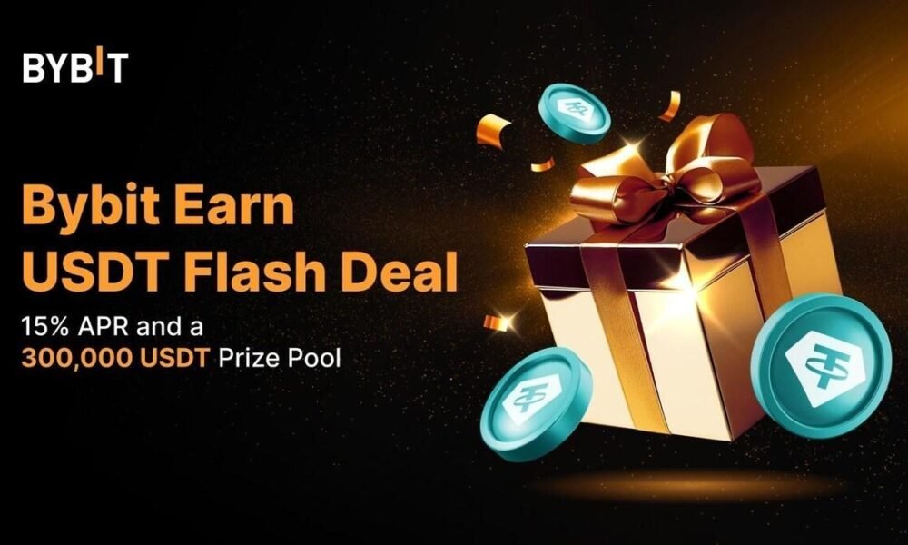 Bybit Unveils USDT Flash Deal: Earn 15% APR and Share in a 300,000 USDT Prize Pool